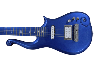 Custom Ember Prince Cloud Blue Angel 6 String Electric Guitar - Image 7