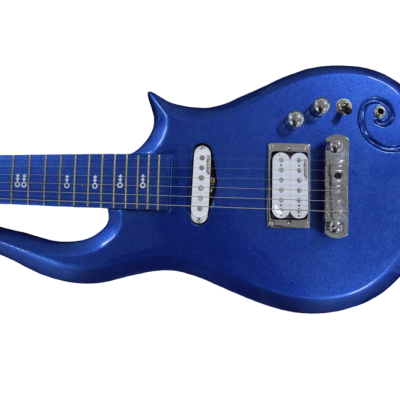 Custom Ember Prince Cloud Blue Angel 6 String Electric Guitar - Image 7