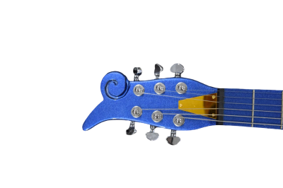 Custom Ember Prince Cloud Blue Angel 6 String Electric Guitar - Image 9