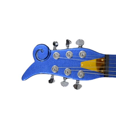 Custom Ember Prince Cloud Blue Angel 6 String Electric Guitar - Image 9