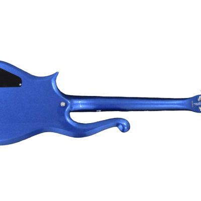 Custom Ember Prince Cloud Blue Angel 6 String Electric Guitar - Image 10