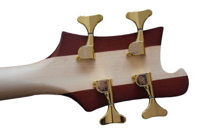 Custom Nova Lemmy Kilmister 4003 Stain Walnut Wood Carved Oak Leaves 4 String Bass - Image 9