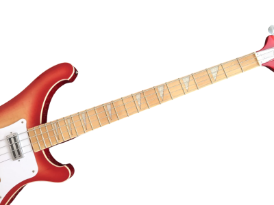 Custom Nova 4003 Cherry Fireglo Maple Wood 4 String Bass - Image 5
