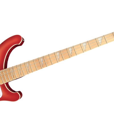 Custom Nova 4003 Cherry Fireglo Maple Wood 4 String Bass - Image 5