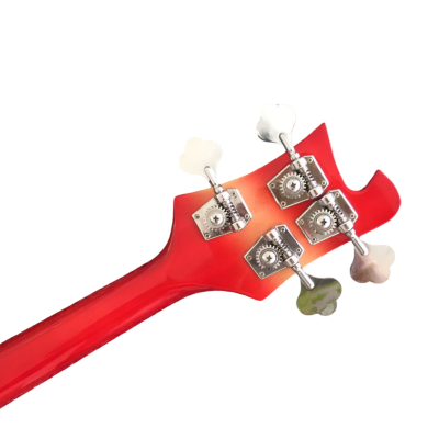 Custom Nova 4003 Cherry Fireglo Maple Wood 4 String Bass - Image 6