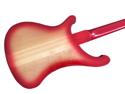 Custom Nova 4003 Cherry Fireglo Maple Wood 4 String Bass - Image 7