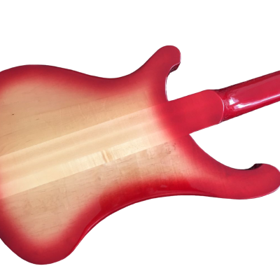 Custom Nova 4003 Cherry Fireglo Maple Wood 4 String Bass - Image 7