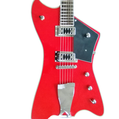 Custom Sovereign Jupiter Thunderbird Billy Bo Firebird Red Guitar
