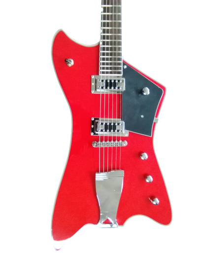 Custom Sovereign Jupiter Thunderbird Billy Bo Firebird Red Guitar