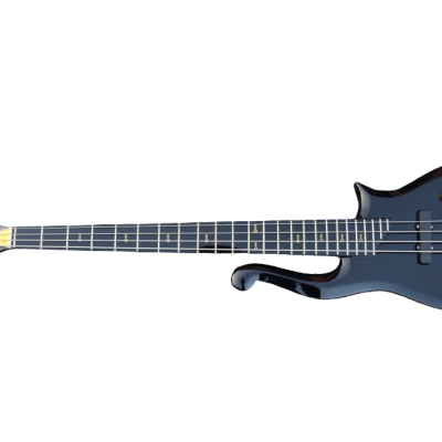 Custom Ember Prince Cloud Jet Black 4 String Bass - Image 2