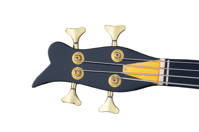 Custom Ember Prince Cloud Jet Black 4 String Bass - Image 5