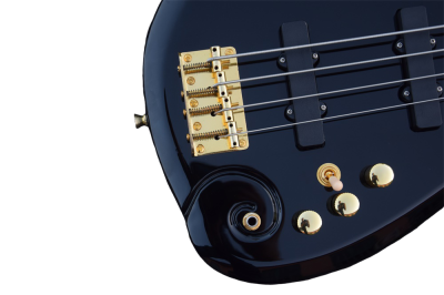 Custom Ember Prince Cloud Jet Black 4 String Bass - Image 7