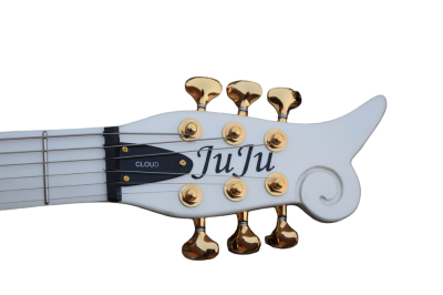 Custom Ember Prince Cloud Pearl White Personalized 6 String Electric Guitar - Image 3