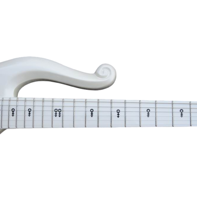 Custom Ember Prince Cloud Pearl White Personalized 6 String Electric Guitar - Image 5