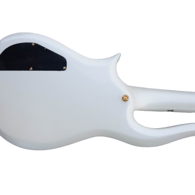 Custom Ember Prince Cloud Pearl White Personalized 6 String Electric Guitar - Image 9