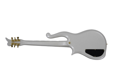 Custom Ember Prince Cloud Pearl White 6 String Electric Guitar - Image 6