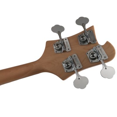 Custom Nova 4003 Natural Finish Cross Inlays 4 String Bass - Image 3