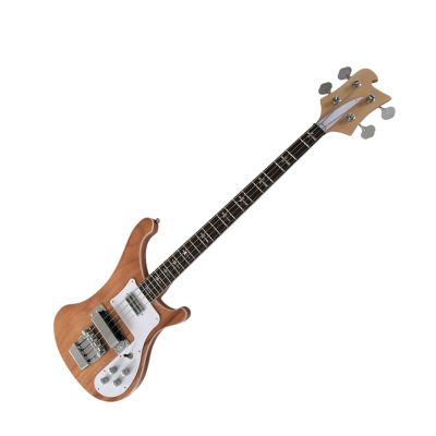 Custom Nova 4003 Natural Finish Cross Inlays 4 String Bass - Image 7