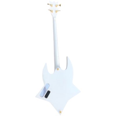 Custom Aurelius Bootsy Pink Crystal Space 4 String LED Bass MEC Pickups Option - Image 12