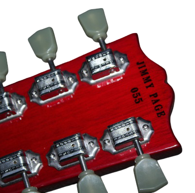 Custom Crown SG Jimmy Page Heritage Cherry Zeppelin Double Neck 12 6 String EDS1275 Guitar - Image 6