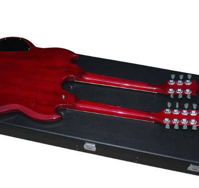 Custom Crown SG Jimmy Page Heritage Cherry Zeppelin Double Neck 12 6 String EDS1275 Guitar - Image 7