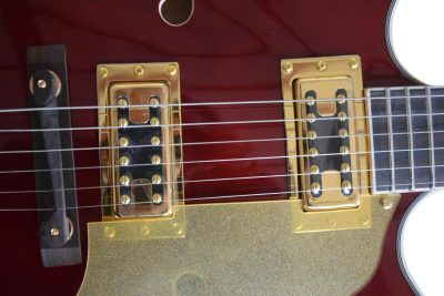 Custom Sovereign G6122T-62 Chet Atkins Country Gentleman Walnut Stain Fhole Guitar - Image 10