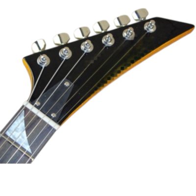 Custom Race Flying V Randy Gold Sparkle RR Electric Guitar - Image 5