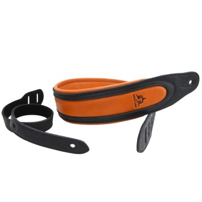 Premium Full-Grain Cowhide Leather Guitar Strap with Padded Shoulder Support - Image 7