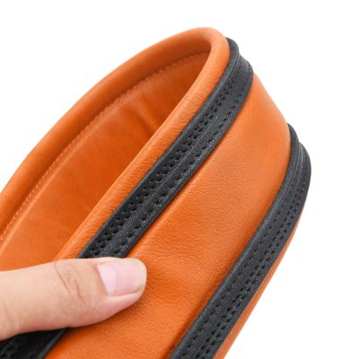 Premium Full-Grain Cowhide Leather Guitar Strap with Padded Shoulder Support - Image 12