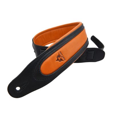 Premium Full-Grain Cowhide Leather Guitar Strap with Padded Shoulder Support - Image 13