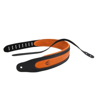 Premium Full-Grain Cowhide Leather Guitar Strap with Padded Shoulder Support - Image 16
