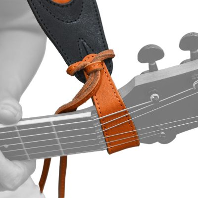 Premium Full-Grain Cowhide Leather Guitar Strap with Padded Shoulder Support - Image 24