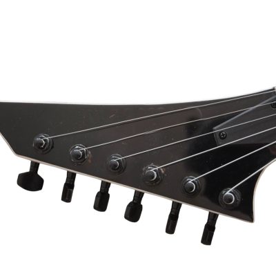 Custom Race Black Soloist SL2H Dan Nebula Galaxy Electric Guitar - Image 3