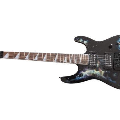 Custom Race Black Soloist SL2H Dan Nebula Galaxy Electric Guitar - Image 4