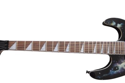 Custom Race Black Soloist SL2H Dan Nebula Galaxy Electric Guitar Floyd Rose Tremolo - Image 6