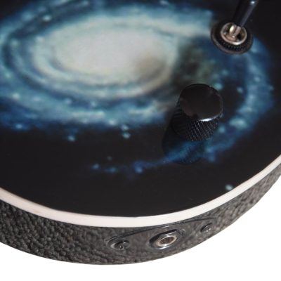 Custom Race Black Soloist SL2H Dan Nebula Galaxy Electric Guitar - Image 7