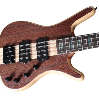 Custom Pulse Corvette Swamp Ash 4 String Bass - Image 6