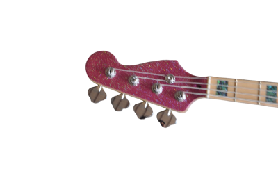 Custom Regent Adam Sparkle Rose 4 String Precision Jazz Bass - Image 4