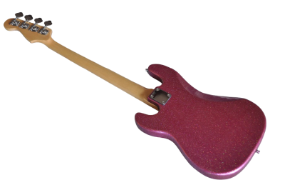 Custom Regent Adam Sparkle Rose 4 String Precision Jazz Bass - Image 8
