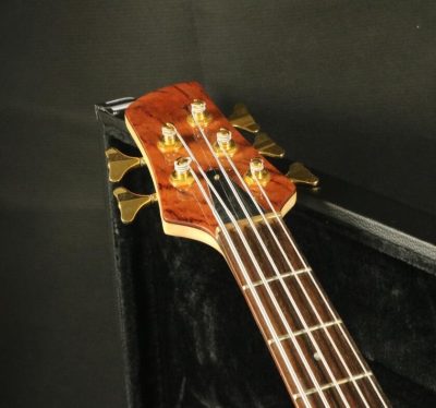 Custom Solis Emperor Single Cutaway Body 5 String Bass - Image 3
