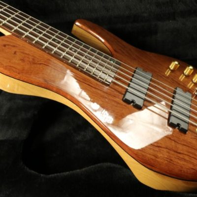 Custom Solis Emperor Single Cutaway Body 5 String Bass - Image 4