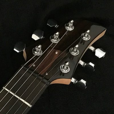 Custom Ametrine Lucite Dan Acrylic Plexiglass 1 Pickup Guitar - Image 11
