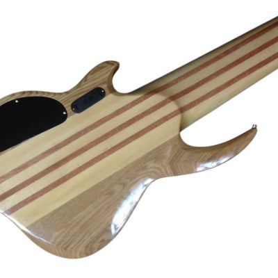 Custom Harlow Sidewinder Red 9 String Bass Guitar - Image 5