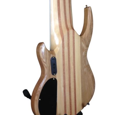 Custom Harlow Sidewinder Red 9 String Bass Guitar - Image 7