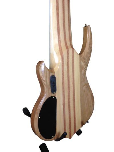 Custom Harlow Sidewinder Red 9 String Bass Guitar - Image 7