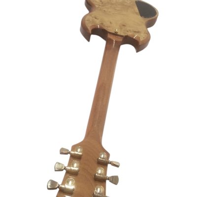 Custom Crown SG Birdseye Humbucker Pickups Fixed Bridge Guitar - Image 3
