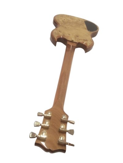 Custom Crown SG Birdseye Humbucker Pickups Fixed Bridge Guitar - Image 3