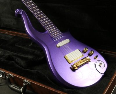 Custom Ember Prince Cloud Purple 6 String Electric Guitar - Image 4