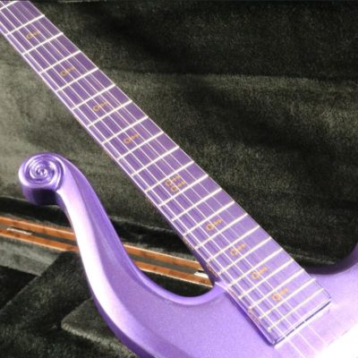 Custom Ember Prince Cloud Purple 6 String Electric Guitar - Image 6