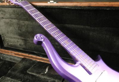 Custom Ember Prince Cloud Purple 6 String Electric Guitar - Image 7